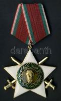Bulgária "1944. szeptember 9. Érdemrend" I. osztálya kardokkal mellszalaggal T:2 / Bulgaria "Order 9 September 1944" 1st class with swords and band T:2
