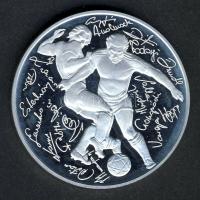 1986. "Labdarúgó VB-Mexikó" ffém emlékérem T:PP