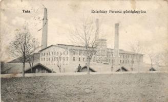Tata Esterházy Ferenc gőztéglagyára (fl)