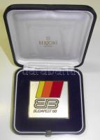 1988. "Fedettpályás Atlétikai EB Budapest" szögletes díjérem eredeti díszdobozban. Szign:B...