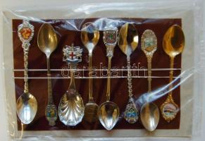 ~1960  8 db fém emlékkanál