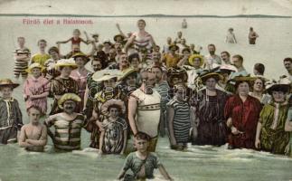 Balaton fürdő élet, Divald (Rb)