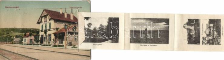 Balatonalmádi Vasútállomás leporellocard