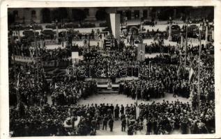 Entry of the Hungarian troops to Transylvania, NS flag (cut)