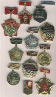 11db klf szovjet kitüntetés és jelvény T:1,2