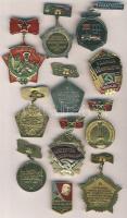 11db klf szovjet kitüntetés és jelvény T:1,2