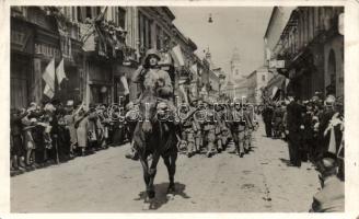 Szatmárnémeti entry of the Hungarian troops