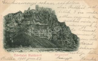 Ruttka Sztrecsnó castle ruins