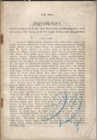 1917 Jegyzőkönyv Debrecen törvényhatósági bizottságának üléséről