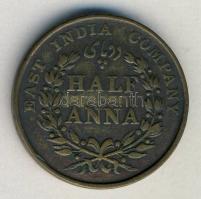 Brit-India/Kelet-Indiai Társaság 1835. 1/2A T:3+/+ ph