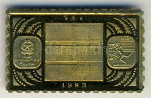 1983. ÁP bélyeg formájú naptár érem plasztiktokban T:1