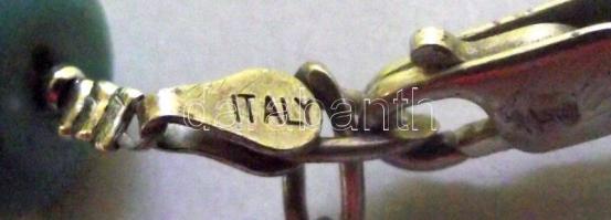 Stabilizált türkiz nyaklánc ezüst (Ag) szerelékkel