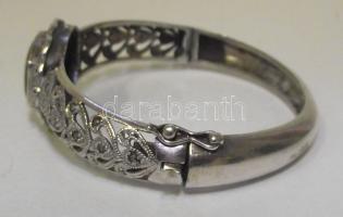 Ezüst (Ag) karperec ónixal és markazittal díszdobozban 27,59 gr