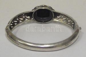 Ezüst (Ag) karperec ónixal és markazittal díszdobozban 27,59 gr