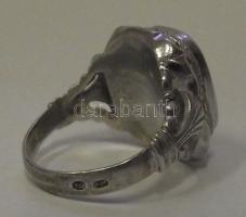 Ezüst (Ag) női pecsétgyűrű 3,83 gr díszdobozban