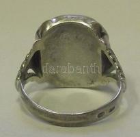 Ezüst (Ag) női pecsétgyűrű 3,83 gr díszdobozban