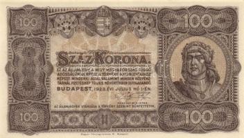 1923. 100K (3x) T:I-
