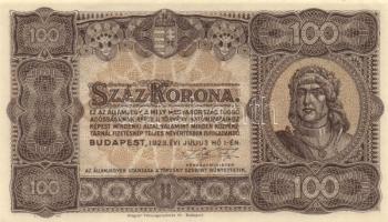 1923. 100K (5x) T:I