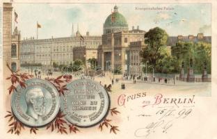 1899 Berlin Royal Palace litho