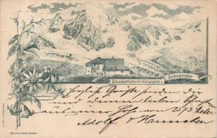 1895 Suldengletscher Schaubachhütte