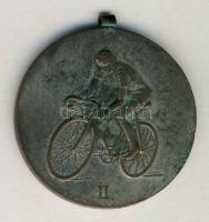 cca 1945. "Magyar Kerékpáros Szövetség" díjérem szalag nélkül T:2- ph.
