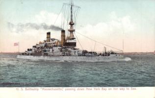 US Battleship Massachusetts