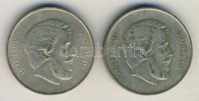 1947. 5Ft Ag (2x) "Kossuth" T:3