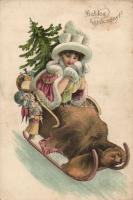 Christmas litho (fl)