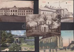 17 db háború előtti Történelmi Magyarország képeslap / 17 Hungarian cards