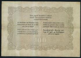 1848. 100Ft "Kossuth-bankó" T:III restaurált R!