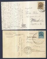 2 db Csíkszereda képeslap kb 1940