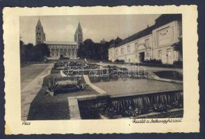 Pécs 3 db képeslap 1938-1939