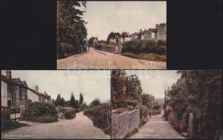 Nagy-Britannia Codsall 3 db képeslap