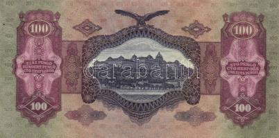 1930. 100P (3x) "E", "*E", egyiken hamis Német 3. Birodalmi felülbélyegzéssel T:...