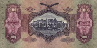 1930. 100P (3x) "E", "*E", egyiken hamis Német 3. Birodalmi felülbélyegzéssel T:...