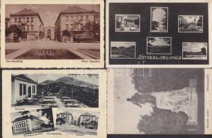 4 db régi Sátoraljaújhely képeslap / 4 Sátoraljaújhely cards