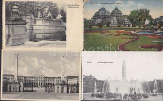 8 db háború előtti Bécs képeslap / 8 Vienna cards