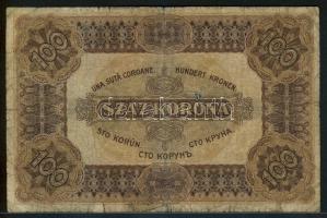 1920. 100K (hamis?) "Romania" körbélyegzéssel és "Nagytétény" felülbélyegzéssel ...
