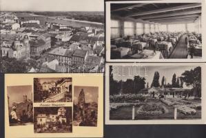 52 db modern magyar városképes lap, közte sok fekete-fehér és néhány érdekes határontúli lap (közte ...