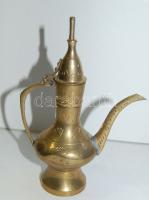 Dekoratív arab réz teakiöntő 14 cm
