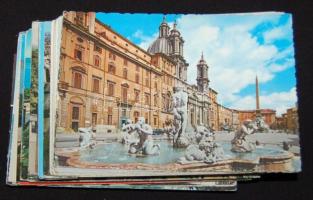 kb. 100 db jó minőségű, érdekes modern európai (lengyel, olasz, bolgár, jugoszláv) városképes lap / ~100 European town-view cards