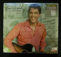 2011-es Elvis Presley falinaptár művészi képekkel