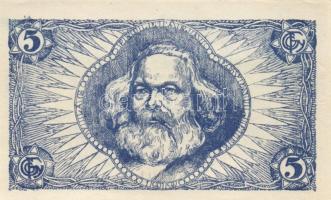 Budapest 1919. "Fegyver és Gépgyár" 5K utalvány T:I