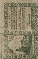 Budapest 1919. "Központi Sajtóvállalat" 20f + Pécs 1919. 10f + Kenyérmező/hadifogolytábor ...