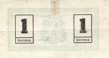 Miskolcz 1919. május 14. 1K + 2K utalvány T:I,III