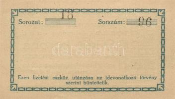 Mauthner Bőrgyár 2K váltópénz T:I