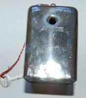 "Magy. Tanítók Orsz. Takarék és Hitel Sz. Budapest 123" feliratú fém persely kulccsal 6x11...