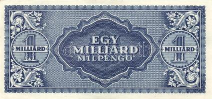 1946. 1.000.000.000MP (2x) eltérő színárnyalattal! T:I,II