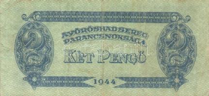 1944. 1P-1000P "V.H." teljes 8klf értékű bankjegy sorozata T:II,III