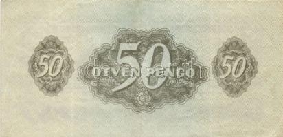 1944. 1P-1000P "V.H." teljes 8klf értékű bankjegy sorozata T:II,III